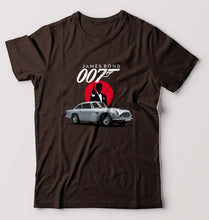 Load image into Gallery viewer, James Bond (007) T-Shirt for Men-Coffee Brown-Ektarfa.online
