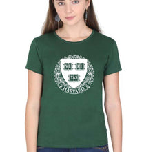 Load image into Gallery viewer, Harvard T-Shirt for Women-Dark Green-Ektarfa.online
