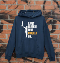 Load image into Gallery viewer, Love Cricket Unisex Hoodie for Men/Women-Navy Blue-Ektarfa.online
