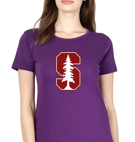 Stanford T-Shirt for Women-Purple-Ektarfa.online