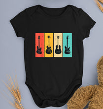 Load image into Gallery viewer, Guitar Kids Romper Kids Romper For Baby Boy/Girl-0-5 Months(18 Inches)-Black-Ektarfa.online
