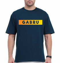 Load image into Gallery viewer, Gabru Oversized T-Shirt for Men-Petrol Blue-Ektarfa.online
