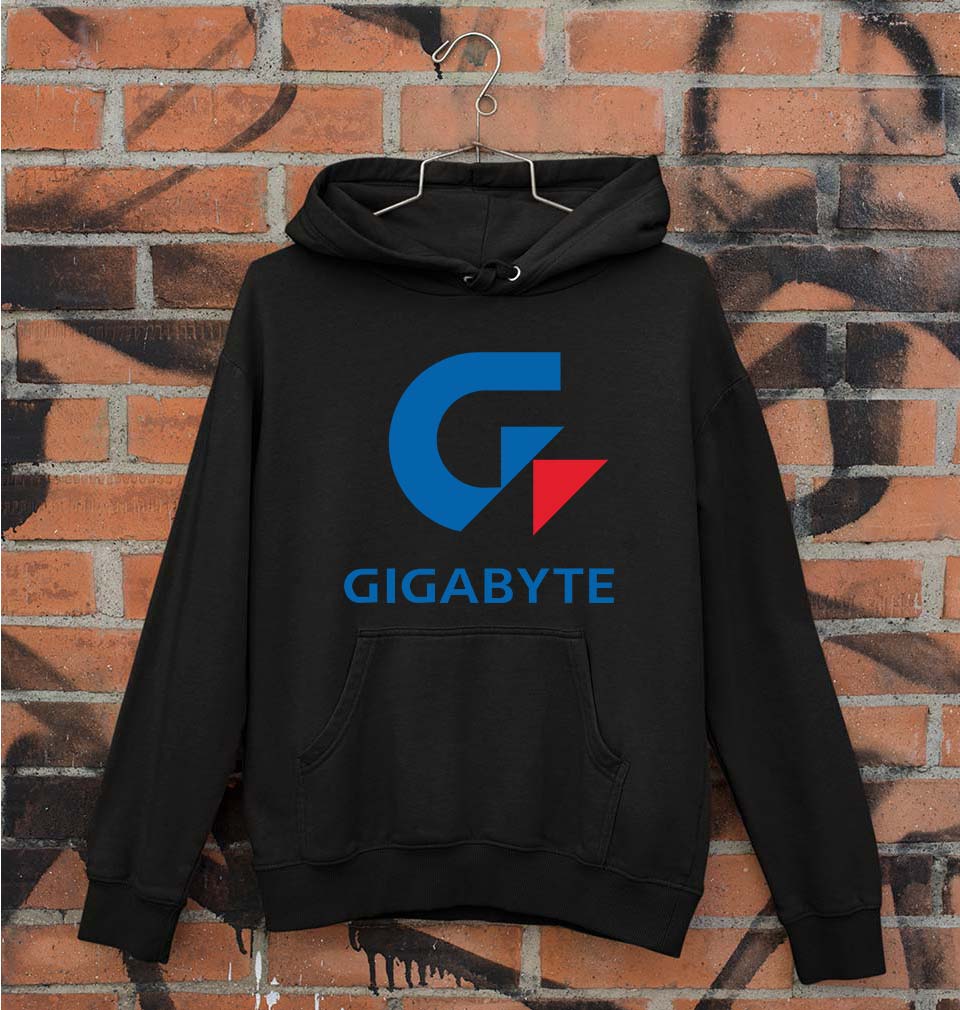 Gigabyte Unisex Hoodie for Men/Women-Black-Ektarfa.online