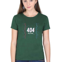 Load image into Gallery viewer, 404 T-Shirt for Women-Dark Green-Ektarfa.online

