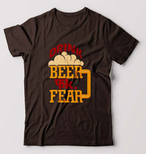 Load image into Gallery viewer, Beer T-Shirt for Men-Coffee Brown-Ektarfa.online
