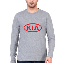 Load image into Gallery viewer, Kia Full Sleeves T-Shirt for Men-Grey-Ektarfa.online
