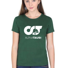 Load image into Gallery viewer, Scuderia AlphaTauri T-Shirt for Women-Dark Green-Ektarfa.online

