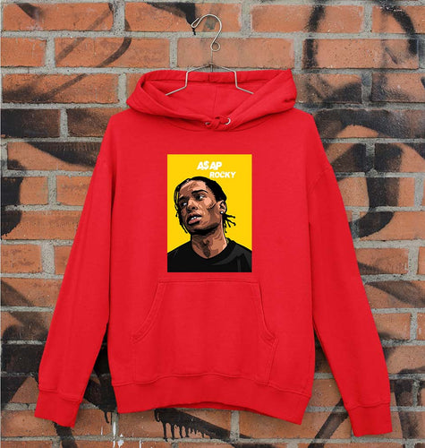Asap Rocky Unisex Hoodie for Men/Women-Red-Ektarfa.online