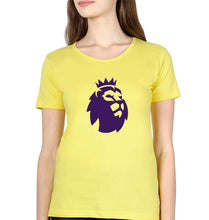 Load image into Gallery viewer, EPL Premier League T-Shirt for Women-Yellow-Ektarfa.online
