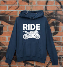 Load image into Gallery viewer, Ride Superbike Unisex Hoodie for Men/Women-Navy Blue-Ektarfa.online
