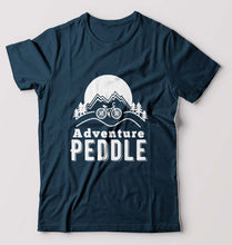 Load image into Gallery viewer, Cycling Adventure T-Shirt for Men-Petrol Blue-Ektarfa.online
