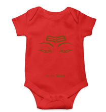 Load image into Gallery viewer, Mahakal Mahadev Bholenath Shiva Shivji Kids Romper For Baby Boy/Girl-0-5 Months(18 Inches)-RED-Ektarfa.online
