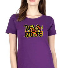 Load image into Gallery viewer, Gym Beast T-Shirt for Women-Purple-Ektarfa.online
