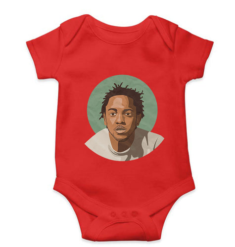 Kendrick Lamar Kids Romper For Baby Boy/Girl-0-5 Months(18 Inches)-RED-Ektarfa.online