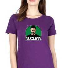 Load image into Gallery viewer, Nucleya T-Shirt for Women-Purple-Ektarfa.online
