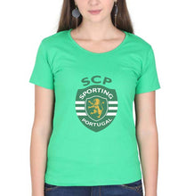 Load image into Gallery viewer, Sporting T-Shirt for Women-Flag Green-Ektarfa.online
