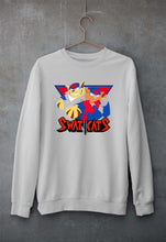 Load image into Gallery viewer, Swat Kats Unisex Sweatshirt for Men/Women-Grey Melange-Ektarfa.online
