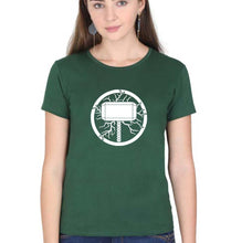 Load image into Gallery viewer, Thor Superhero T-Shirt for Women-Dark Green-Ektarfa.online
