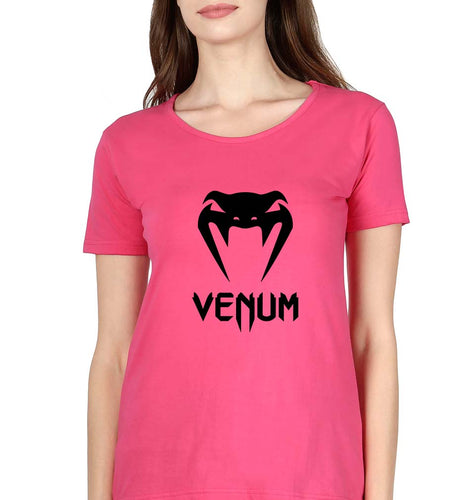 UFC Venum T-Shirt for Women-Pink-Ektarfa.online
