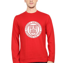Load image into Gallery viewer, Cornell University Full Sleeves T-Shirt for Men-red-Ektarfa.online
