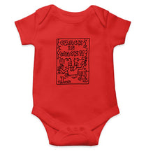 Load image into Gallery viewer, Keith Haring Kids Romper For Baby Boy/Girl-0-5 Months(18 Inches)-RED-Ektarfa.online
