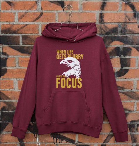 Eagle Unisex Hoodie for Men/Women-Maroon-Ektarfa.online