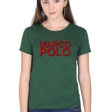 Load image into Gallery viewer, Marco Polo T-Shirt for Women-Dark Green-Ektarfa.online
