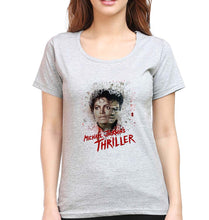 Load image into Gallery viewer, Thriller T-Shirt for Women-Grey Melange-Ektarfa.online

