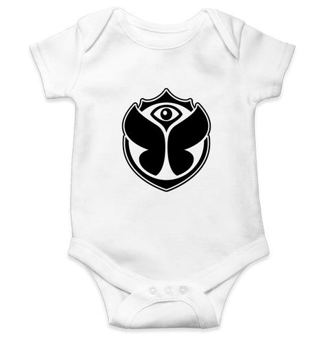 Tomorrowland Kids Romper For Baby Boy/Girl-0-5 Months(18 Inches)-White-Ektarfa.online