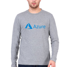 Load image into Gallery viewer, Azure Full Sleeves T-Shirt for Men-Grey Melange-Ektarfa.online
