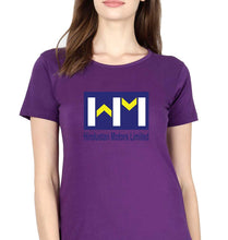 Load image into Gallery viewer, Hindustan Motors Limited T-Shirt for Women-Purple-Ektarfa.online
