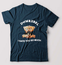 Load image into Gallery viewer, Domrebel Bear T-Shirt for Men-Petrol Blue-Ektarfa.online

