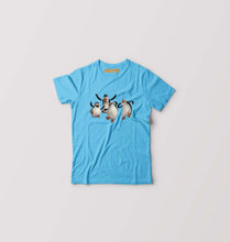 Load image into Gallery viewer, Penguins of Madagascar Kids T-Shirt for Boy/Girl-Sky Blue-Ektarfa.online
