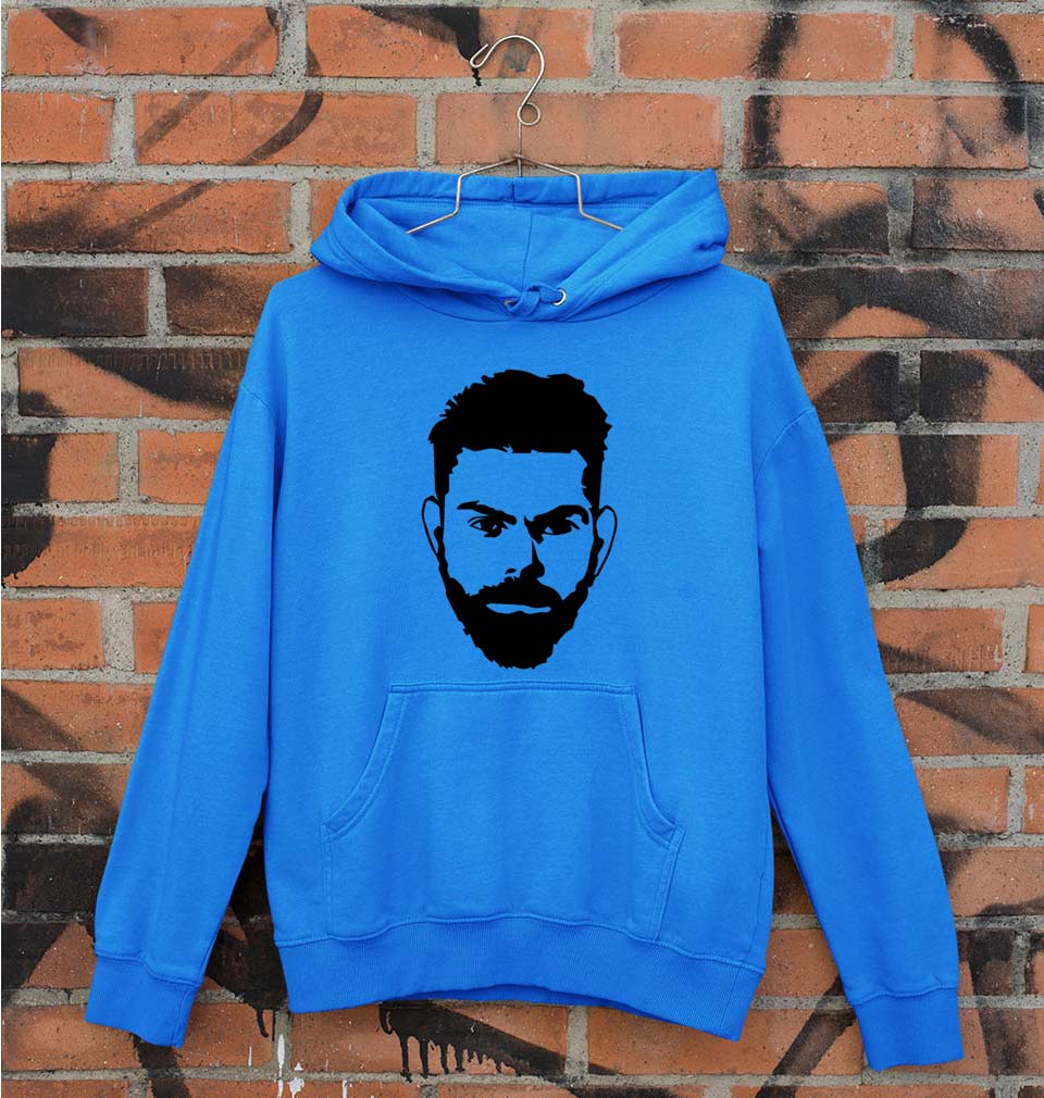 Virat Kohli Unisex Hoodie for Men/Women-Royal Blue-Ektarfa.online