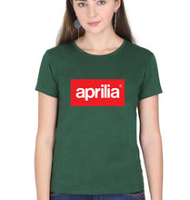 Load image into Gallery viewer, Aprilia T-Shirt for Women-Dark Green-Ektarfa.online
