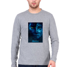 Load image into Gallery viewer, Avatar Full Sleeves T-Shirt for Men-Grey Melange-Ektarfa.online
