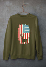 Load image into Gallery viewer, Deer Unisex Sweatshirt for Men/Women-Olive Green-Ektarfa.online

