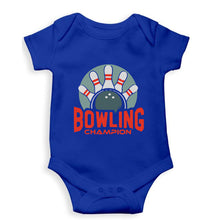 Load image into Gallery viewer, Bowling Champion Kids Romper For Baby Boy/Girl-Royal blue-Ektarfa.online
