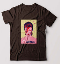 Load image into Gallery viewer, David Bowie T-Shirt for Men-Coffee Brown-Ektarfa.online
