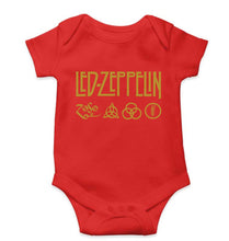 Load image into Gallery viewer, Led Zeppelin Kids Romper For Baby Boy/Girl-0-5 Months(18 Inches)-Red-Ektarfa.online
