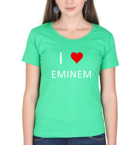 Eminem T-Shirt for Women-flag green-Ektarfa.online