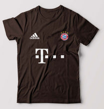 Load image into Gallery viewer, FC Bayern Munich 2021-22 T-Shirt for Men-Coffee Brown-Ektarfa.online
