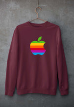 Load image into Gallery viewer, Apple Unisex Sweatshirt for Men/Women-Maroon-Ektarfa.online
