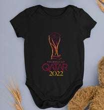 Load image into Gallery viewer, FIFA World Cup Qatar 2022 Kids Romper For Baby Boy/Girl-0-5 Months(18 Inches)-Black-Ektarfa.online
