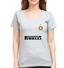Load image into Gallery viewer, Inter Milan 2021-22 T-Shirt for Women-Grey Melange-Ektarfa.online
