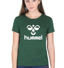 Load image into Gallery viewer, Hummel T-Shirt for Women-Dark Green-Ektarfa.online
