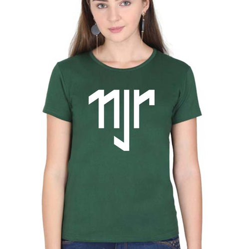 Neymar (NJR) T-Shirt for Women-Dark Green-Ektarfa.online