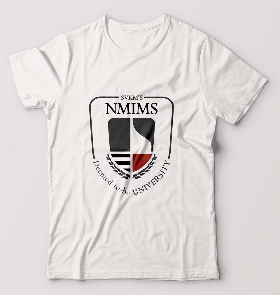 NMIMS T-Shirt for Men-White-Ektarfa.online