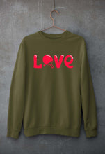 Load image into Gallery viewer, Love Table Tennis (TT) Unisex Sweatshirt for Men/Women-Olive Green-Ektarfa.online
