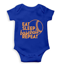 Load image into Gallery viewer, Baseball Kids Romper Kids Romper For Baby Boy/Girl-0-5 Months(18 Inches)-Royal Blue-Ektarfa.online
